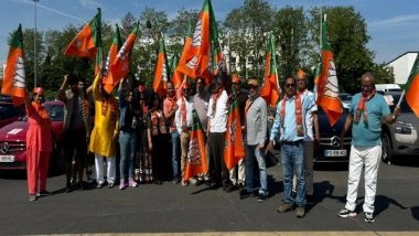 World News | Overseas Friends of BJP France Organise 'NRI4Namo' Paris Car Rally to Support PM Modi's Re-election Campaign