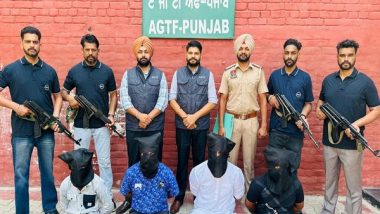 India News | Punjab Police Busts Terror Module Operated by Iqbalpreet Singh, Four Held in Rajpura