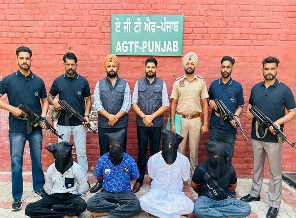 India News | Punjab Police Busts Terror Module Operated by Iqbalpreet Singh, Four Held in Rajpura