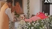 India News | Shivraj Singh Chouhan Pays Tribute to Madhavi Raje Scindia