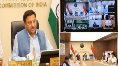 India News | CEC Holds Video Conference with Election Observers for Phases Five, Six of Lok Sabha Polls