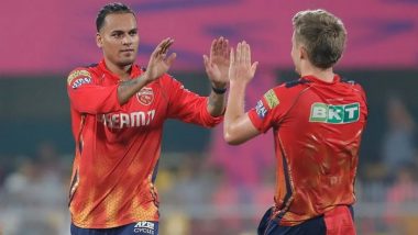 Sports News | IPL 2024: Chahar, Curran's Two-wicket Hauls Restrict Rajasthan Royals at 144/9 Against Punjab Kings