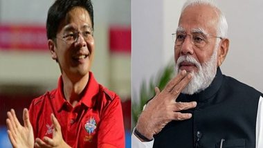 World News | PM Modi Congratulates Lawrence Wong on Assuming Office as Prime Minister of Singapore