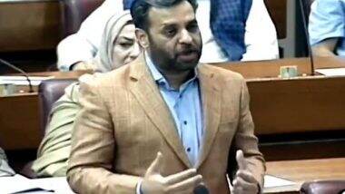 Pakistan: MQM-P Leader Syed Mustafa Kamal Draws Parallel Between India's Achievements and Pakistan's Precarious Situation, Says 'India Landed on Moon, While Children are Dying in Karachi' (Watch Video)