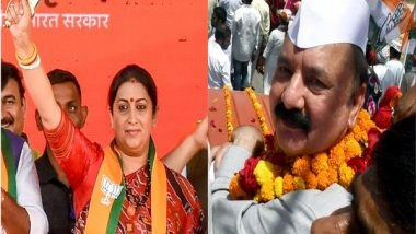 India News | Congress' KL Sharma to Take on BJP's Sitting MP Smriti Irani from Amethi Lok Sabha Constituency