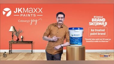 Business News | JK Maxx Paints Launches #SingleBrandSharmaJi Campaign Reinforcing Commitment to Home Beautification