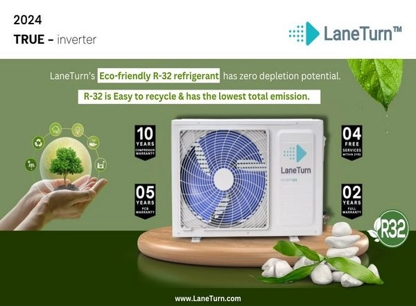 Business News | Laneturn Air Conditioning Brand Introduces Groundbreaking True Inverter Series Split Air Conditioner in Gujarat