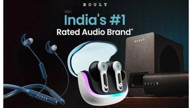 Business News | CMR Study: BOULT Emerges as India's No. 1 Rated Audio Brand