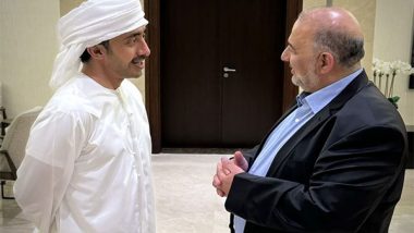 World News | UAE Foreign Minister Meets Member of Israeli Knesset