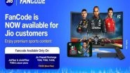 Sports News | Jio Introduces Complimentary FanCode Subscription with Select JioAirFiber, JioFiber, Jio Mobility Prepaid Plans