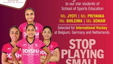 Business News | Championing Women's Hockey: ITM University Gwalior Athletes Shine in Indian Junior Women's Hockey Team Selections!