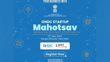 Business News | ONDC Startup Mahotsav: 12 Unicorns, over 150 Startups Showed Interest to Get Onboarded