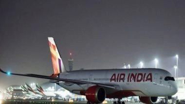 India News | Bengaluru-bound Air India Flight Returns to Delhi After Suspected Fire