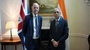 World News | Sir Philip Barton, Vinay Kwatra Review Progress Made on India-UK 2030 Roadmap
