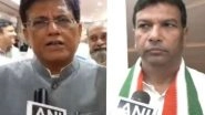 India News | BJP's Piyush Goyal Battles It out with Bhushan Patil of Congress in Mumbai North, Both Candidates Highlight Local Connect