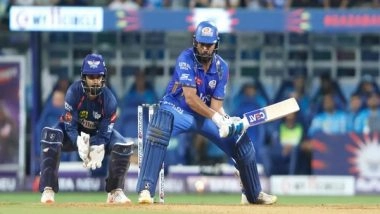 Sports News | IPL 2024: Rohit, Naman's Fifties Go in Vain as Mumbai Indians Concede 18-run Loss Against LSG