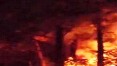 India News | J-K: Massive Fire Rages in Darhal Forest of Rajouri District; None Hurt