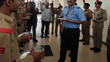 India News | Telangana: Air Commodore VM Reddy Reviews 'Ek Bharat Shrestha Bharat' Camp at College in Medchal