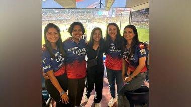 Sports News | WPL-winning RCB Team Members Attend Bengaluru's IPL Clash with CSK