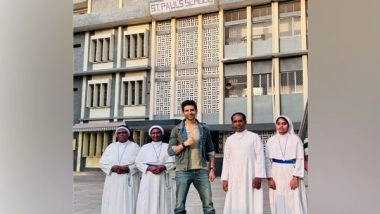 Entertainment News | 'Chandu Champion' Star Kartik Aaryan Visits His School in Gwalior