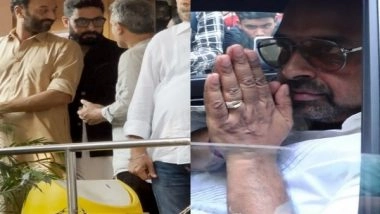 Entertainment News | Abhishek Bachchan to Shankar Mahadevan, Celebs Pay Last Respects to Ritesh Sidhwani's Mother