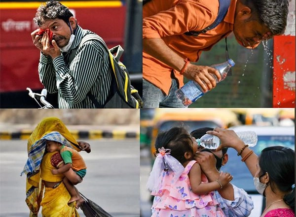 India News | Severe Heatwave Grips Parts of Rajasthan, Uttar Pradesh, and Gujarat; Mercury Soars Above 45 Degrees Celsius