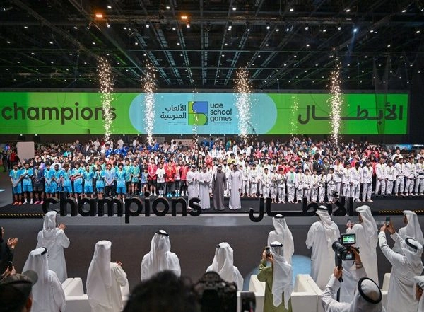 World News | Mansoor Bin Mohammed Attends Closing of Inaugural School Games at Expo City