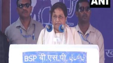 India News | Mayawati Accuses Samajwadi Party of Ending Reservation in Promotions for Dalits, Adivasis