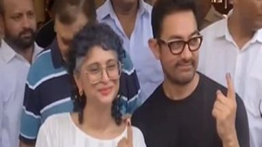 Entertainment News | Aamir Khan, Kiran Rao Vote in Phase 5 of Lok Sabha Polls