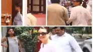 Entertainment News | LS Polls: Saif, Kareena Twin in White as They Step out to Cast Vote