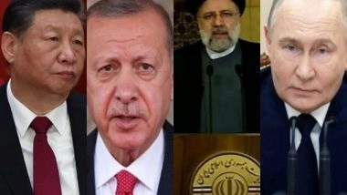 World News | Presidents of Russia, China and Turkiye Condole Demise of Iran President Ebrahim Raisi
