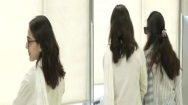 Entertainment News | Lok Sabha Elections: Sara Ali Khan with Mother Amrita Singh Cast Vote in Mumbai