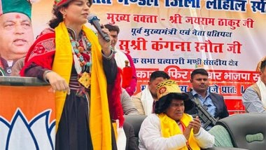 India News | Himachal BJP Files Complaint Against Congress to EC over Alleged Attack on Kangana Ranaut in Lahaul-Spiti