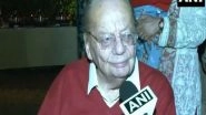 Entertainment News | Ruskin Bond Vows to Continue Writing as He Celebrates 90th Birthday