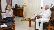 World News | Norway Envoy May-Elin Stener Meets Kerala Governor Arif Mohammed Khan