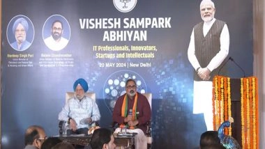 Business News | Hardeep Puri Hosts 'Vishesh Sampark Abhiyan'; Leaders, Experts Discuss Digital Revolution Under PM Modi
