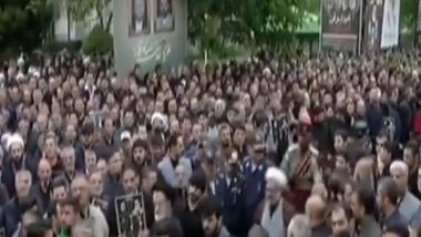 World News | Iran: Funeral Ceremonies Begin for President Raisi; Investigators Probe Chopper Crash