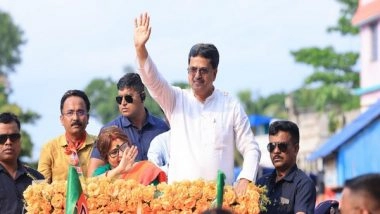 India News | TMC Aims to Create Division Among People: Tripura CM Saha at Election Rally in West Bengal