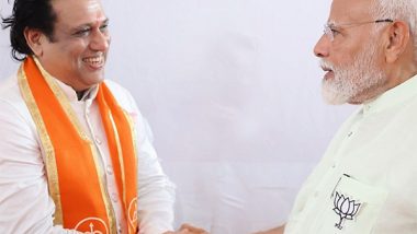 Govinda Shares Candid Moment With Prime Minister Narendra Modi During Mumbai Campaign (View Pic)