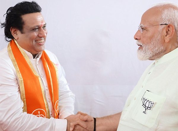 Govinda Shares Candid Moment With Prime Minister Narendra Modi During Mumbai Campaign (View Pic)