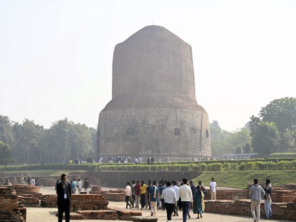 India News | Varanasi's Buddhist Pilgrimage Site Sarnath Sees Huge Boost in Domestic Tourism - Vimarsana News