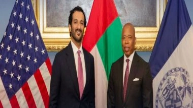 World News | UAE's Minister of Economy Bin Touq Meets NYC Mayor to Boost Cooperation