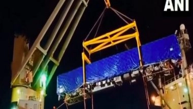 India News | Second Lot of 16 Metro Rail Coaches Discharged from Kolkata Port