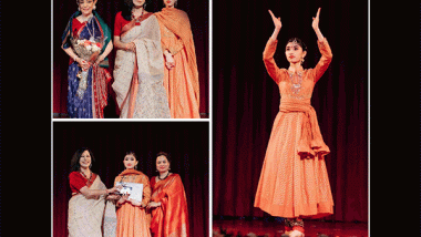 Business News | Renowned Padmashri Artists Applaud Young Artist Ananya Jain's Impactful Performance at NGO Fundraiser