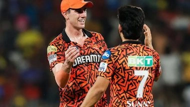 Sports News | Pat Cummins Equals Anil Kumble's Record, Has Second-highest Wickets by a Skipper in IPL Season