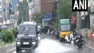 India News | Andhra: Heavy Rain Pounds Vijayawada; Waterlogged Roads Disrupt Normal Life