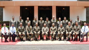 India News | Army Chief General Manoj Pande Visits Training Establishments in Pune