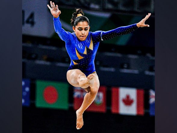 Sports news |  Deepa Karmakar created history by winning India's first gold medal at the Asian Championships.