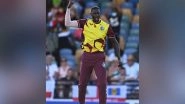 Sports News | Obed McCoy Replaces Injured Jason Holder in West Indies T20 World Cup Squad