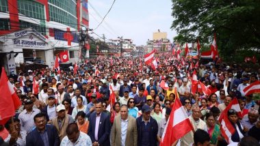 World News | Nepal Opposition Launches Protest, Demands Home Minister's Resignation Ahead of Tuesday Budget